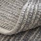 Feizy Rugs Herrick 1"6" Square Gray Area Rug, , large