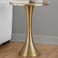 Lumisource Lenuxe 24" Accent Table in Gold, , large