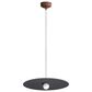 Golden Lighting Faroe 24" 1-Light LED Pendant in Coffee and Black, , large