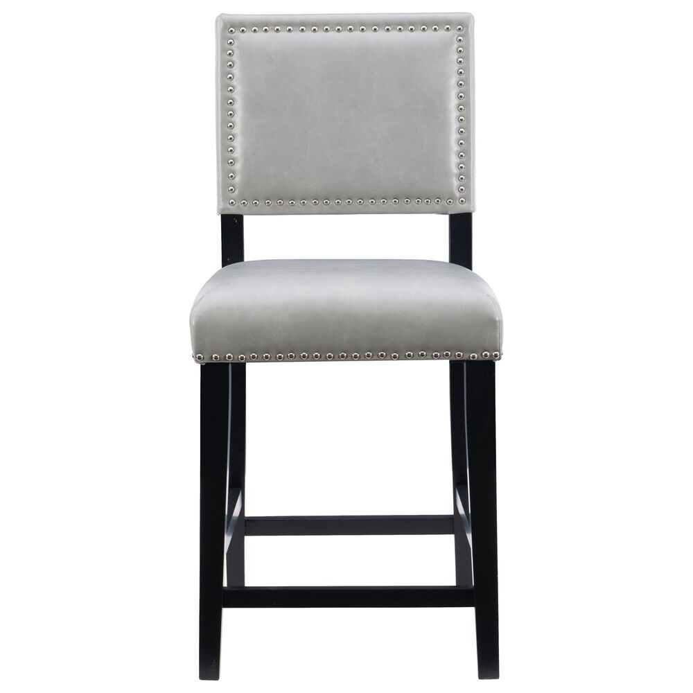 Linon Home Decor Brook Counter Stool in Black, , large