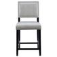 Linon Home Decor Brook Counter Stool in Black, , large