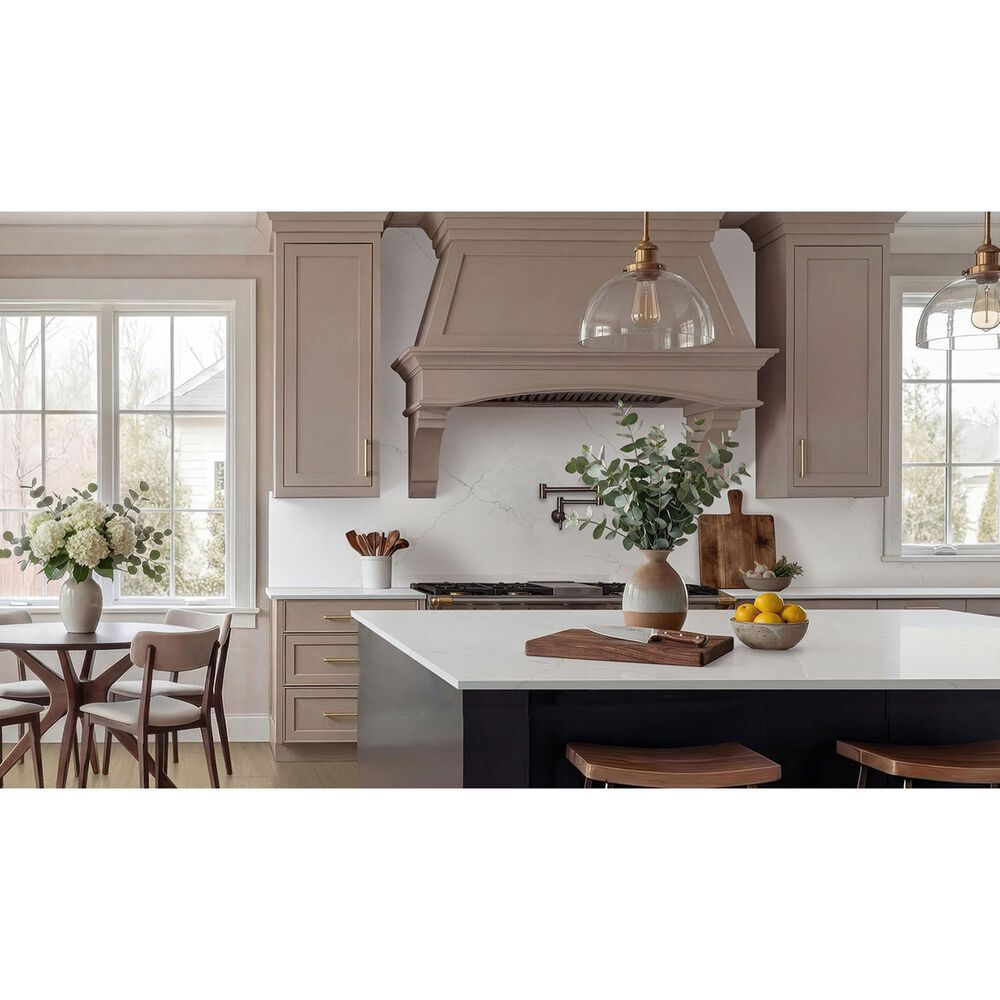 NFM Custom Countertops Calacatta Miraggio 3cm Quartz Countertop, , large