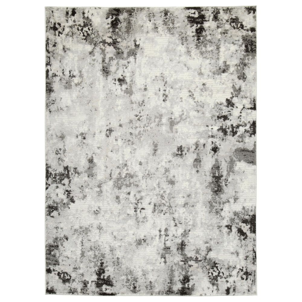 Ashley Greyland 5" x 7" Cream, Taupe and Gray Area Rug, , large