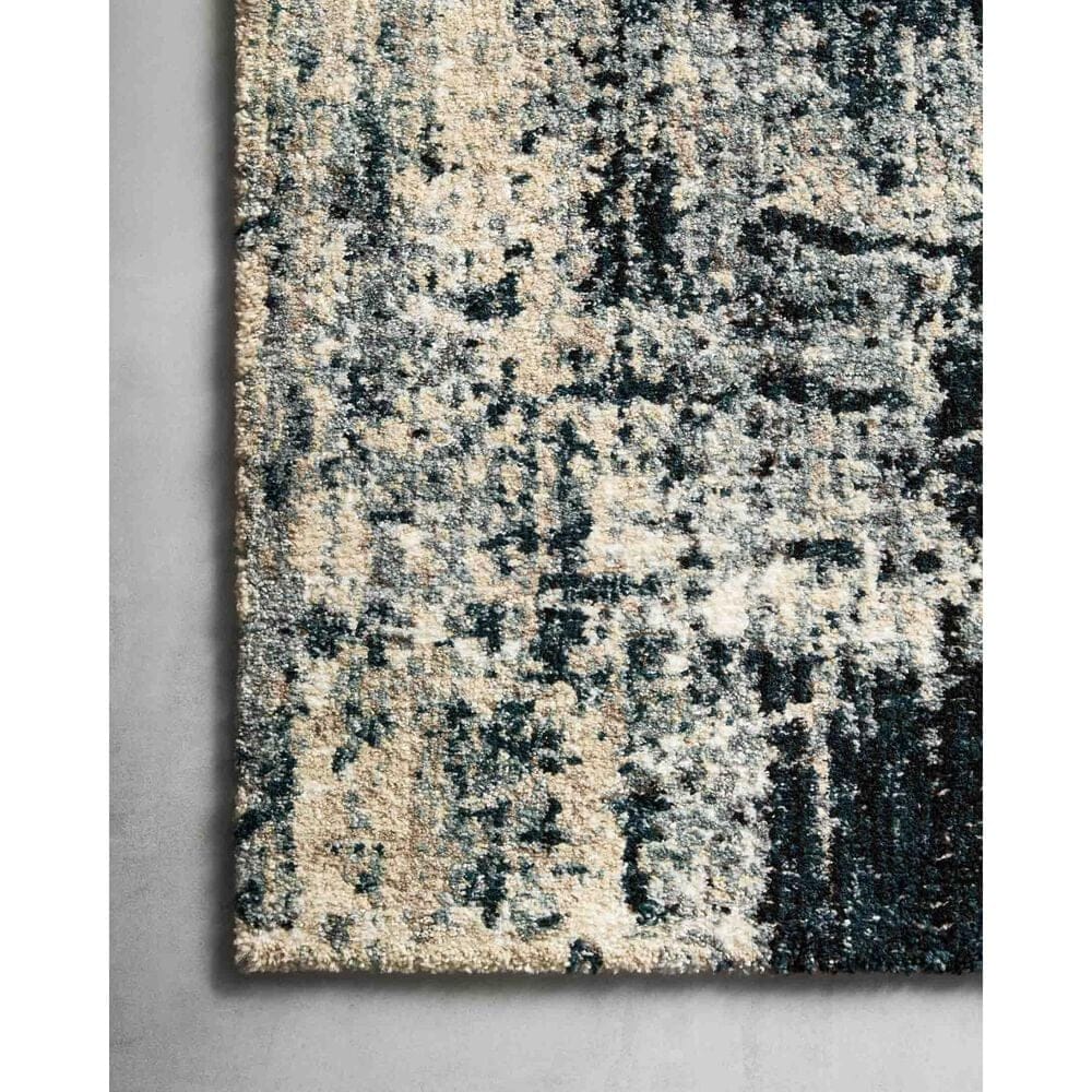 Loloi Augustus AGS-01 2&#39;7&quot; x 4&#39; Navy and Dove Area Rug, , large