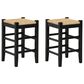 Ashley Mirimyn Counter Stool Set of 2 in Black, , large