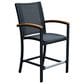 Three Birds Casual Tribeca Counter Height Armchair in Black, , large