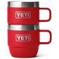 YETI Rambler 6 Oz Stackable Mug in Rescue Red - Set of 2, , large