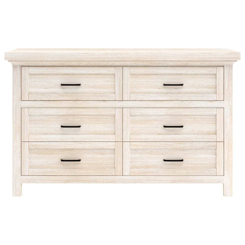 Eastern Shore Westfield 6-Drawer Dresser in Brushed White, , large