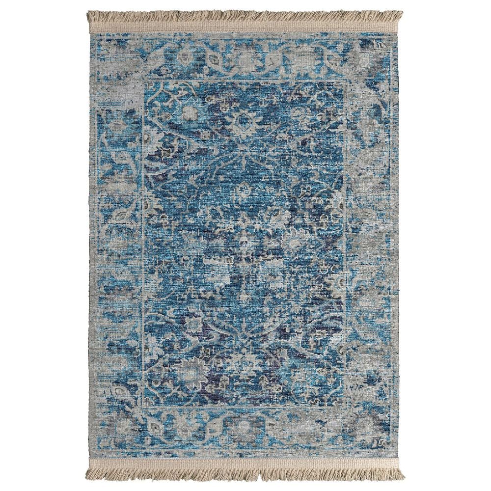Dalyn Rug Company Marbella Traditional 1"8" x 2"6" Navy Area Rug, , large