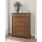 Ashley Rowlenstown 5-Drawer Chest in Medium Brown, , large