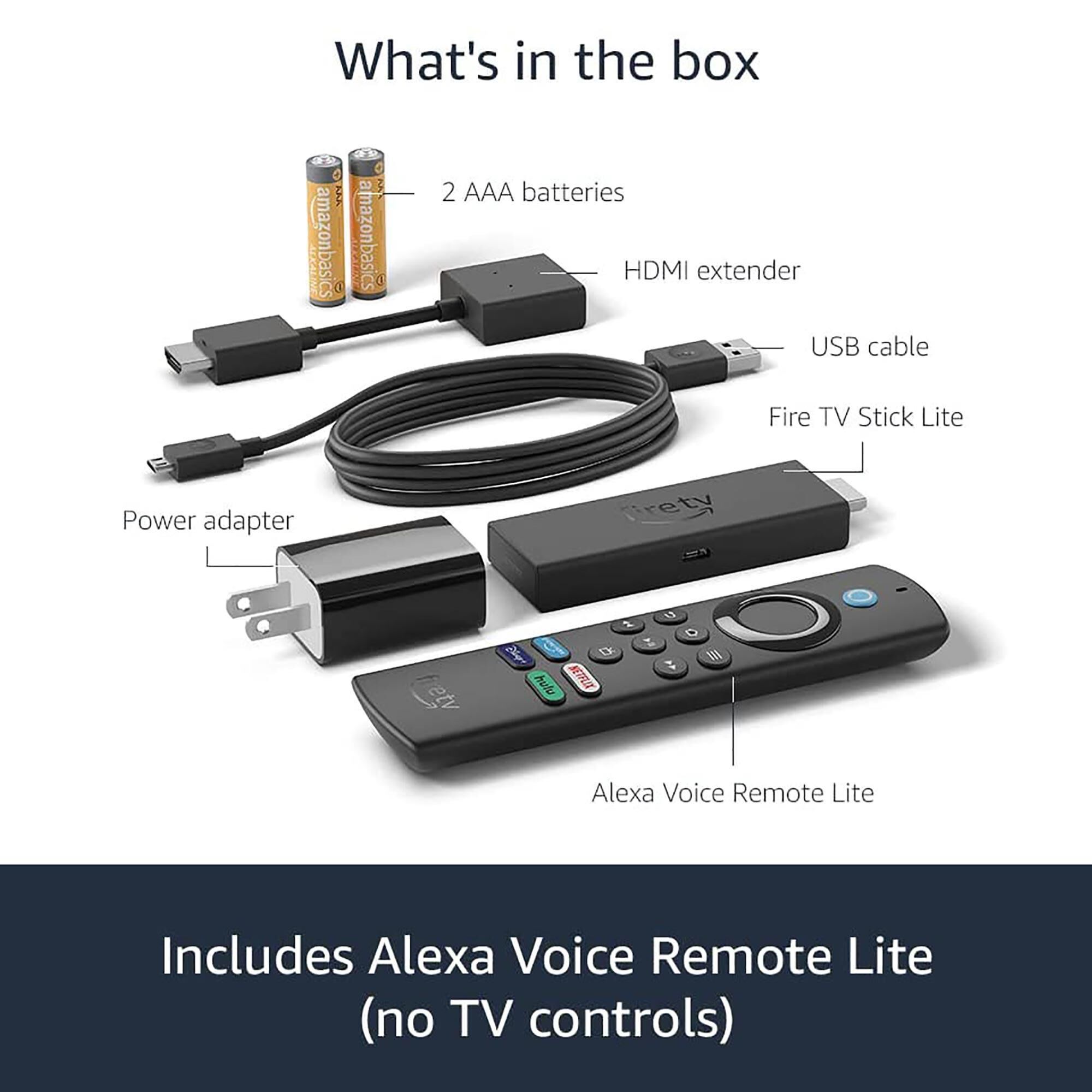 Fire tv stick lite sale alexa