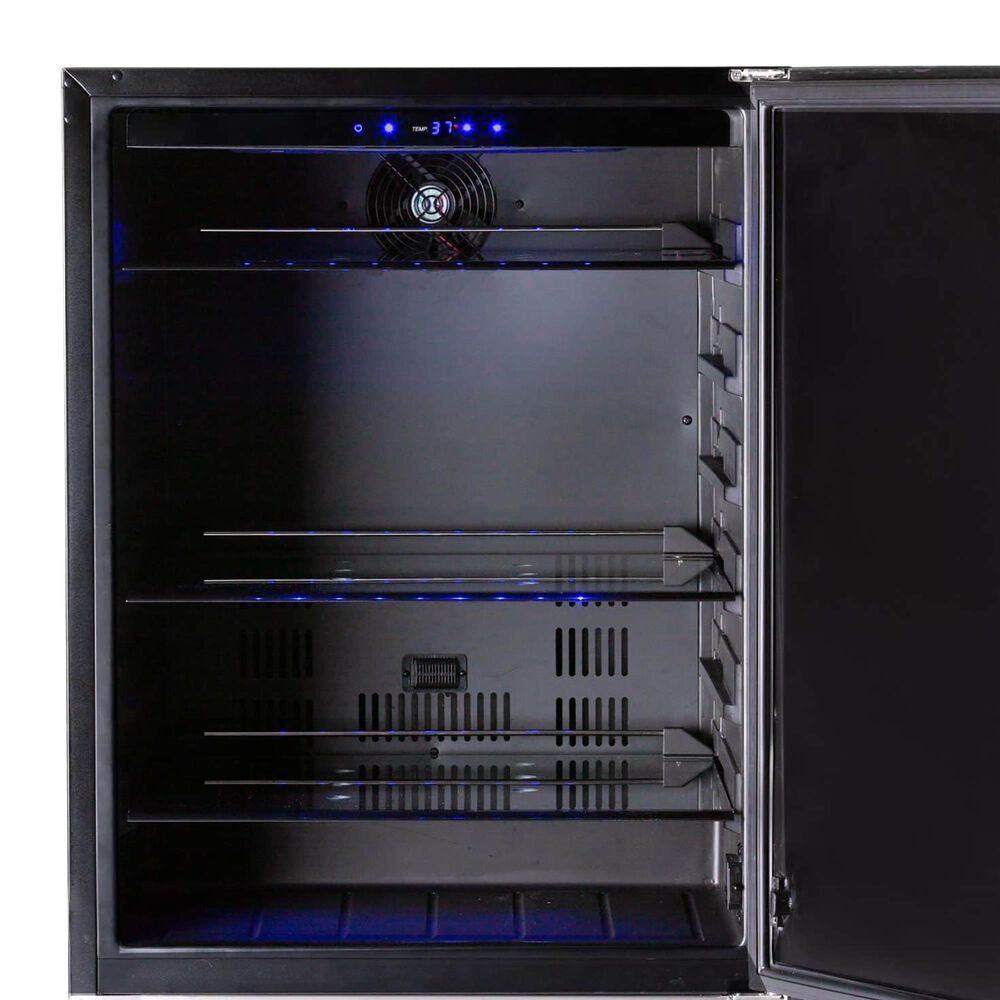 Azure 5.6 Cu. Ft. Built-In Compact Refrigerator in Stainless Steel, , large