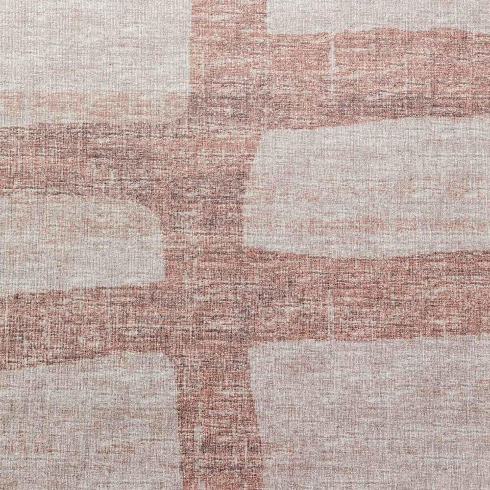 Dalyn Rug Company Sedona Geometric 2&#39;3&quot; x 12&#39; Taupe Indoor/Outdoor Performance Runner, , large
