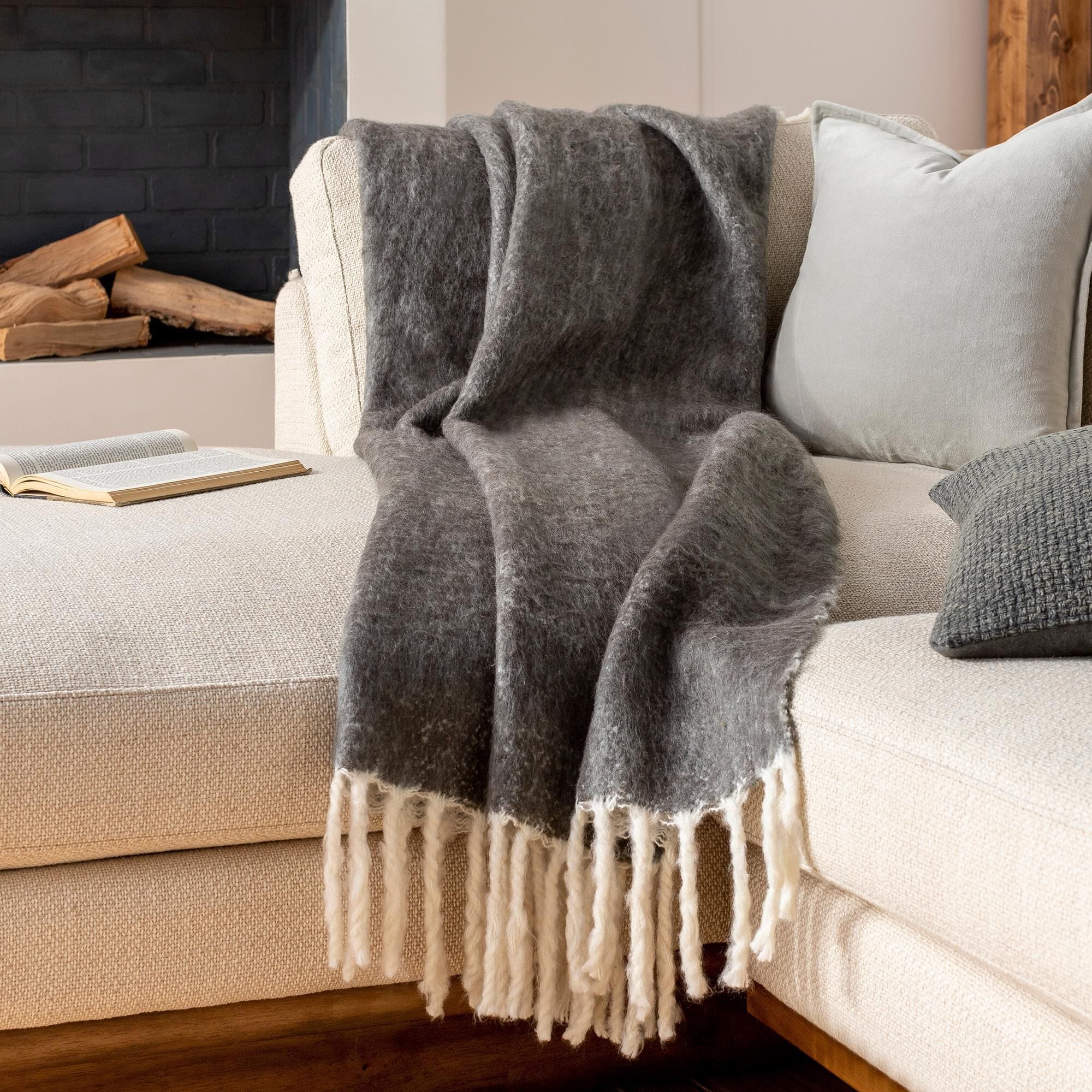 Large charcoal throw sales
