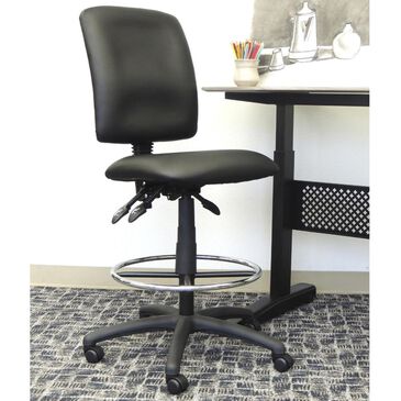 Regal Co. Boss Multi-Function Drafting Stool in Black, , large