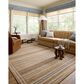 Chris Loves Julia x Loloi Judy 7"9" x 9"9" Natural and Dove Area Rug, , large