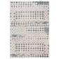 Safavieh Martha Stewart Lucia Shag MSR0737A 2"6" x 3"9" White and Light Grey Area Rug, , large
