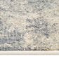Amer Rugs Jordan 6"7" x 9" Light Gray Area Rug, , large