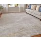 Feizy Waldor Ivory and Beige 5" x 8" Area Rug, , large