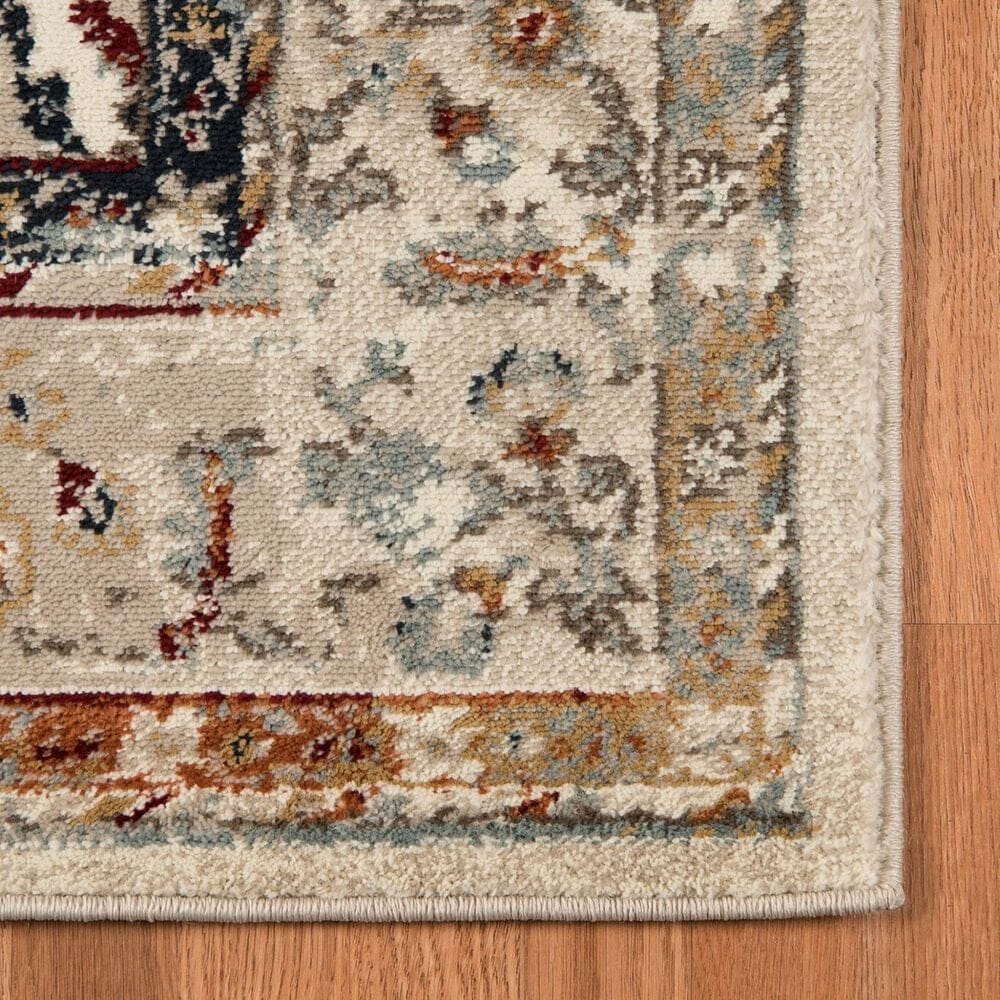 Amer Rugs Allure 2&#39; x 3&#39; Ivory and Multicolor Area Rug, , large
