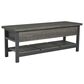 Ashley Rhyson Storage Bench in Gray, Brown and Black, , large