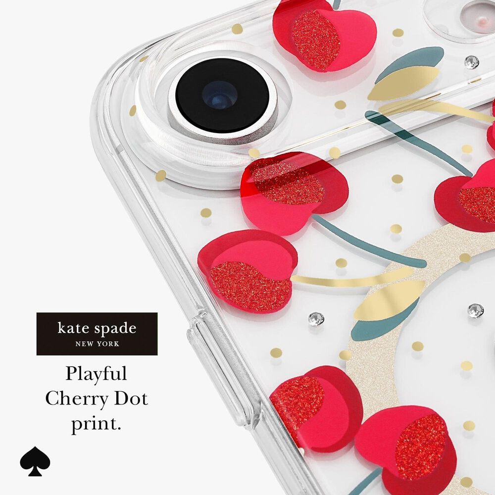 Kate Spade Protective MagSafe Case for Apple iPhone Air in Cherry Dot, , large