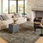 Amber Lewis x Loloi Morgan 7"3" x 9"3" Spice and Lagoon Area Rug, , large