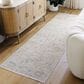 Surya Once Upon a Time Light Gray, Ivory, Tan, Gray and Light Brown 2"11" x 9"10" Runner, , large