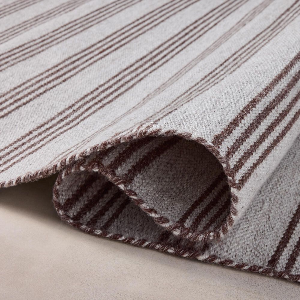 Magnolia Home Charlie Silver and Bark 2&#39;3&quot; x 3&#39;9&quot; Indoor/Outdoor Area Rug, , large
