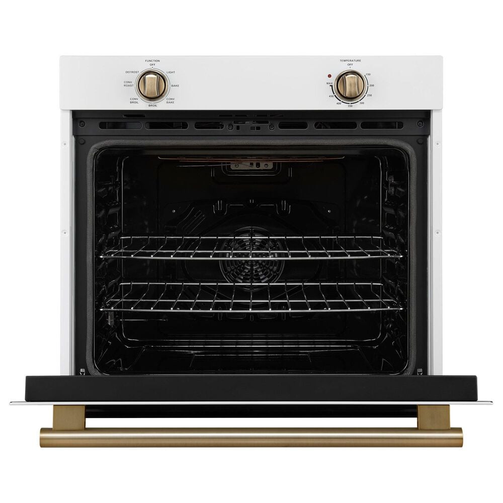 Forno Vomero 30" Single Electric Wall Oven in White, , large