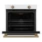 Forno Vomero 30" Single Electric Wall Oven in White, , large
