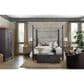 Hooker Furniture Big Sky King Canopy Bed in Charred Timber, , large
