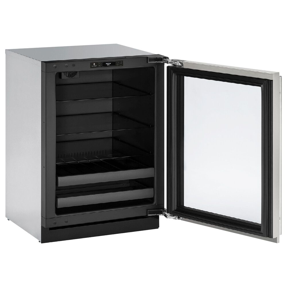 U-Line 4.9 Cu. Ft. Beverage Center in Stainless Steel, , large