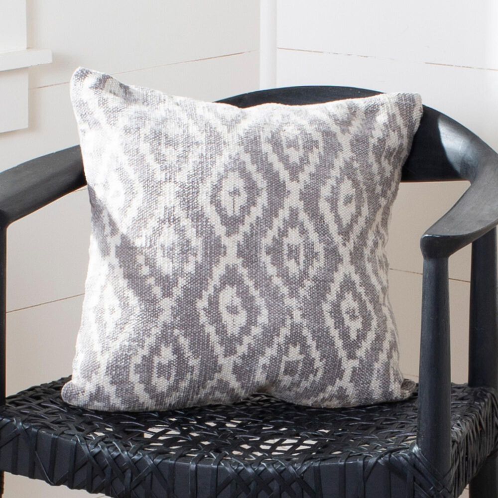 Safavieh Benzon 20" Pillow in Beige and Cream, , large