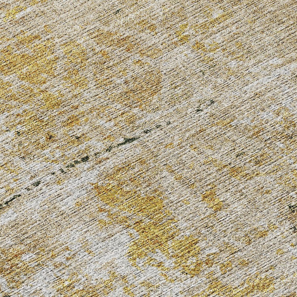 Dalyn Rug Company Burano BU7 9&#39; x 12&#39; Gold Indoor/Outdoor Area Rug, , large