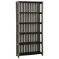 Furniture of America Moyer 5 Shelves Bookcase in Black and Gray, , large