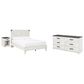 Ashley Shawburn 3-Piece Queen Bedroom Set in Whitewash and Charcoal Gray, , large