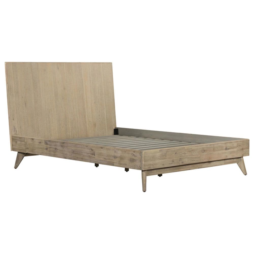 Blue River Baly 3-Piece Queen Platform Bed Set in Gray Sandblast Summer, , large
