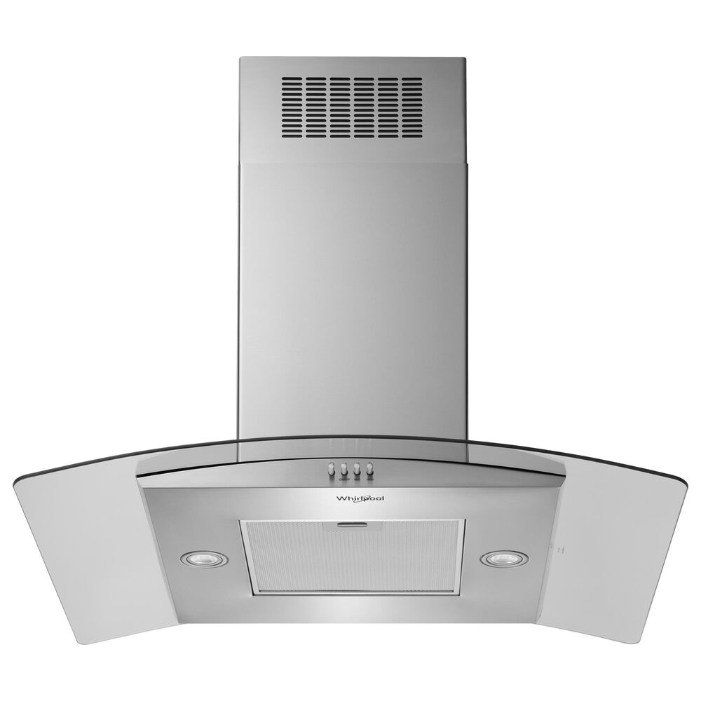 Whirlpool 36&quot; Island Range Hood with 401 CFM in Stainless Steel, , large