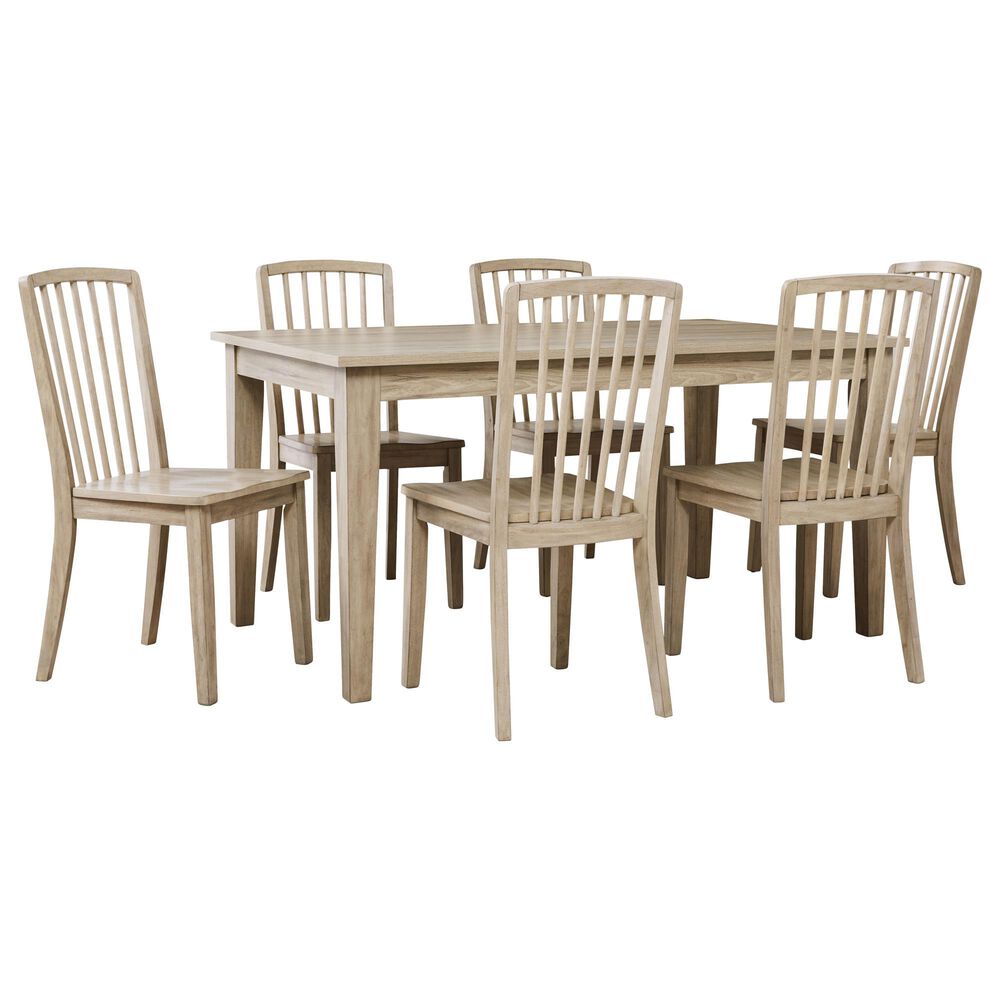 Ashley Gleanville Dining Table in Light Brown - Table Only, , large