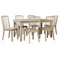 Ashley Gleanville Dining Table in Light Brown - Table Only, , large