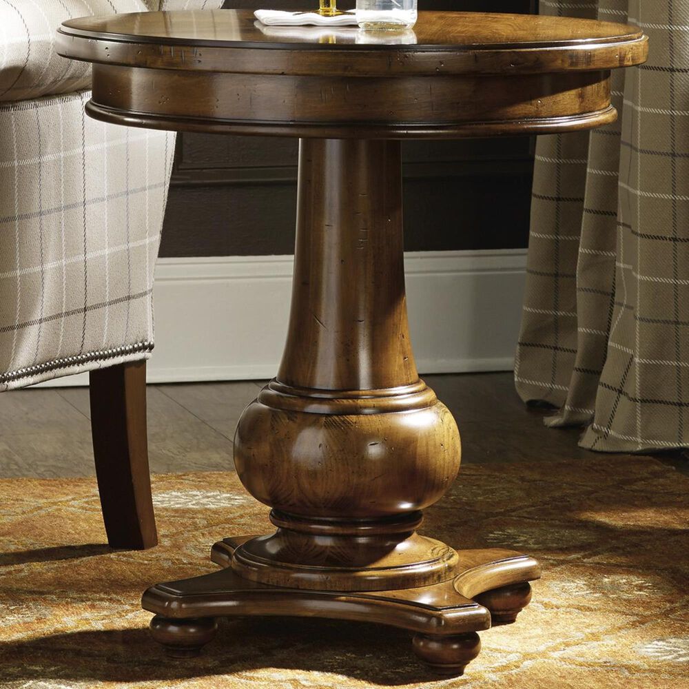 Hooker Furniture Tynecastle Round End Table, , large