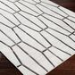 Surya Eloquent 10" x 14" Black, Charcoal and Gray Area Rug, , large