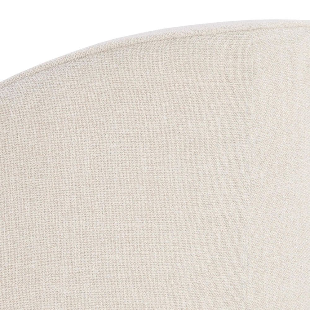 37B Banyan and Cavoli 5-Piece Round Dining Set in Cream and Dark Brown, , large