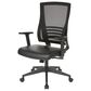 OSP Home Office Chair with Faux Leather Seat in Black, , large