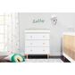 Babyletto Lolly 3 Drawer Changer Dresser with Removable Changing Tray in White and Natural, , large