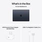 Apple 15" MacBook Air | Apple M5 chip - 10-Core CPU and 10-Core GPU - 24GB RAM - 1TB SSD in Midnight with 3-Year AppleCare+, , large