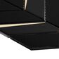 Soho Studio Giazza Portoro Black 4" x 8" on 10" x 13" Marble and Glass Mosaic Sheet, , large
