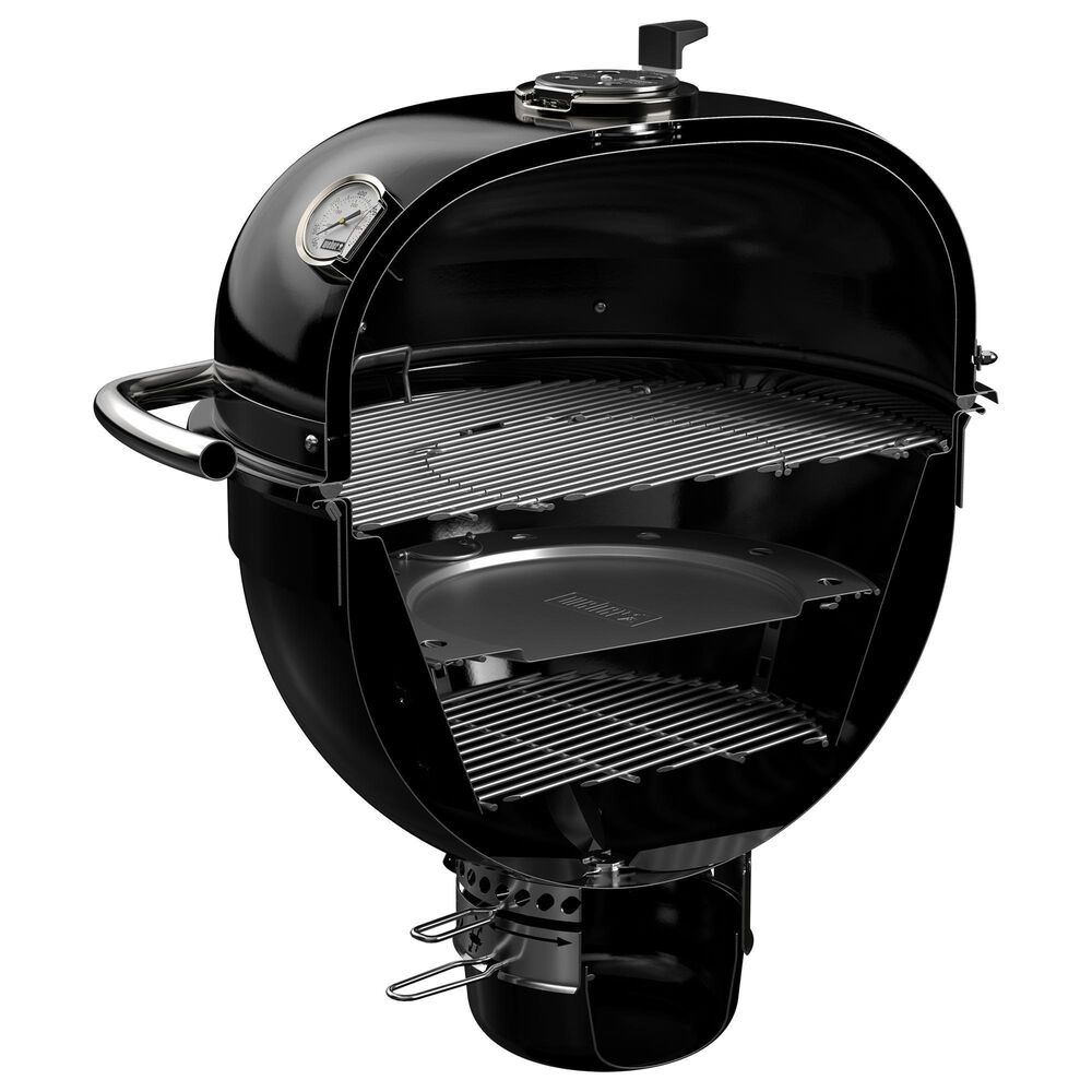 Weber Summit Kamado S6 Freestanding Grill in Black, , large