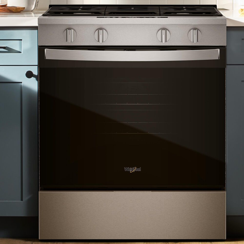 Whirlpool 30" Gas Smart Range in Stainless Steel, , large